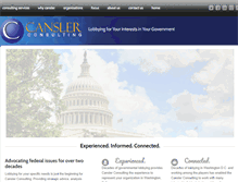 Tablet Screenshot of canslerconsulting.com
